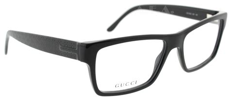 mens designer frames black gucci|Gucci men frames eyeglasses.